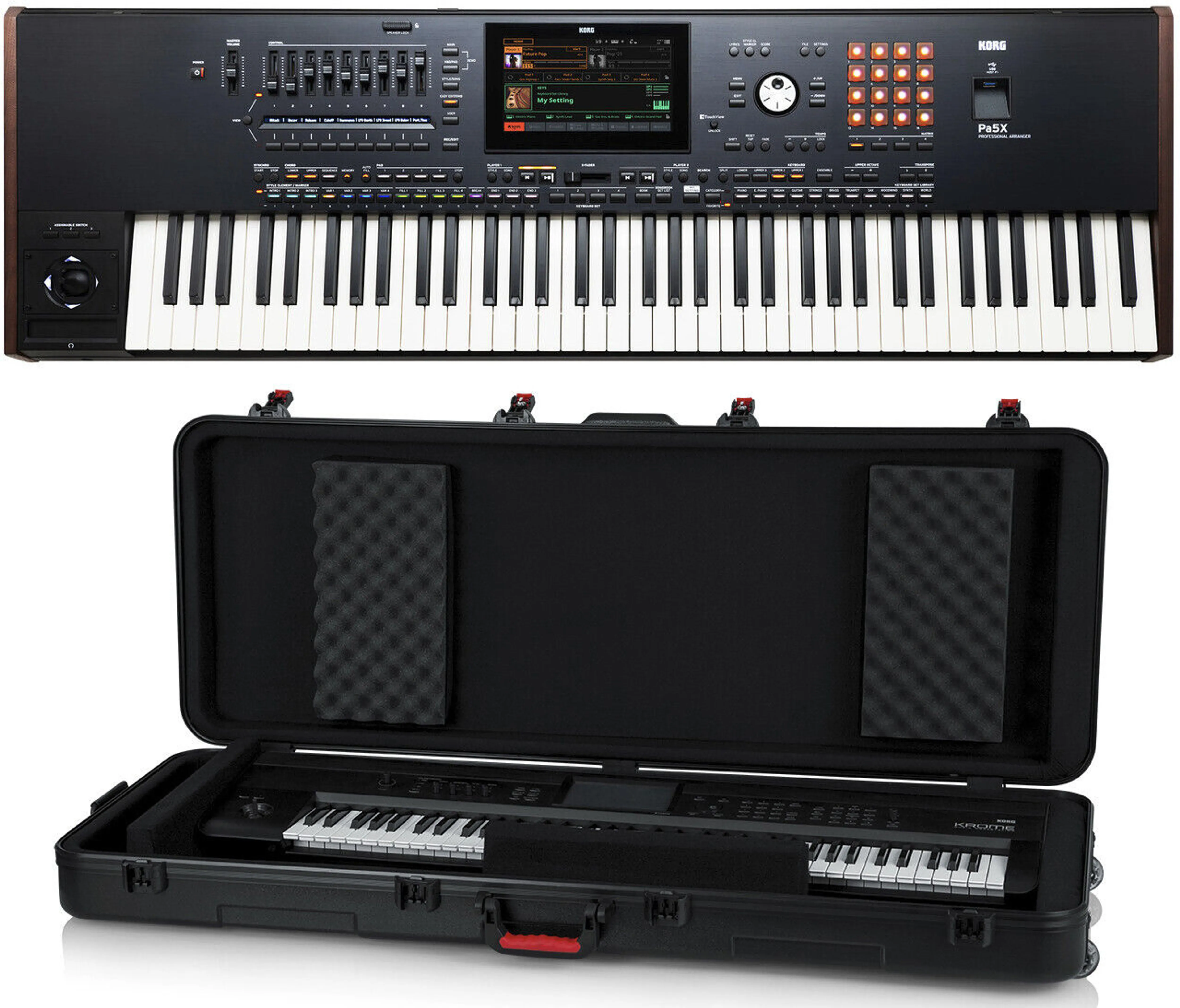 

100% OFFICIAL Korg Pa5X 76 76-key Arranger Workstation