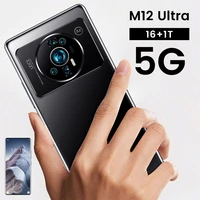12s ultra 5g original smartphone 6 8inches drop screen 16gb1t support dual sim with 7300mah battery mobile phones celulares
