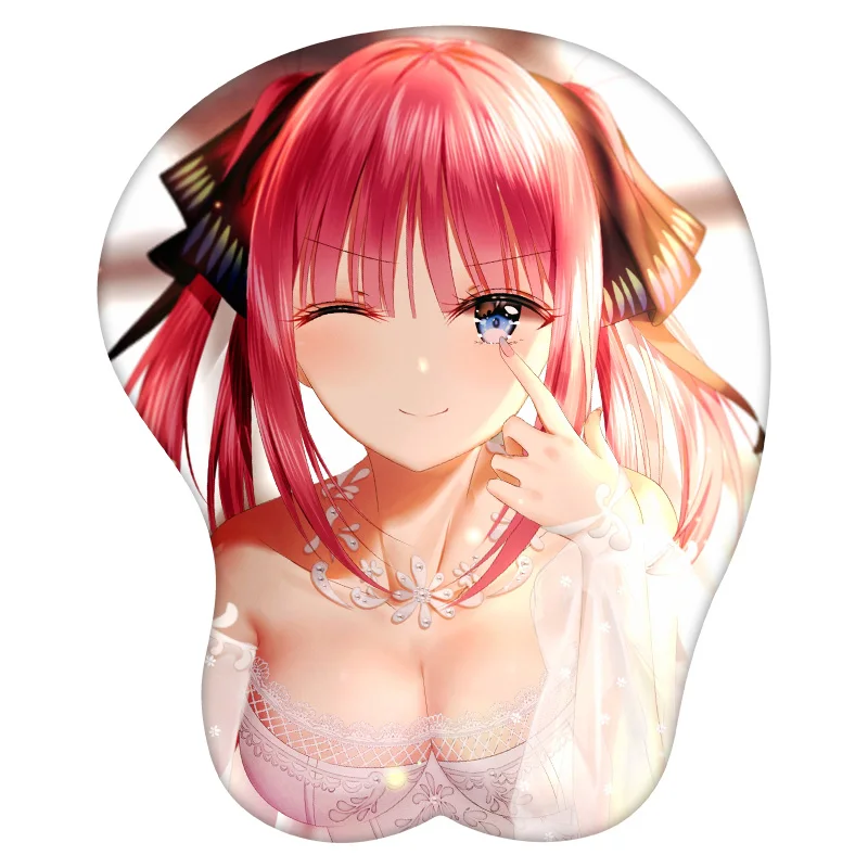 

Коврик для мыши 3D Nakano Nino, фигурный коврик для мыши в стиле аниме, коврик для мыши