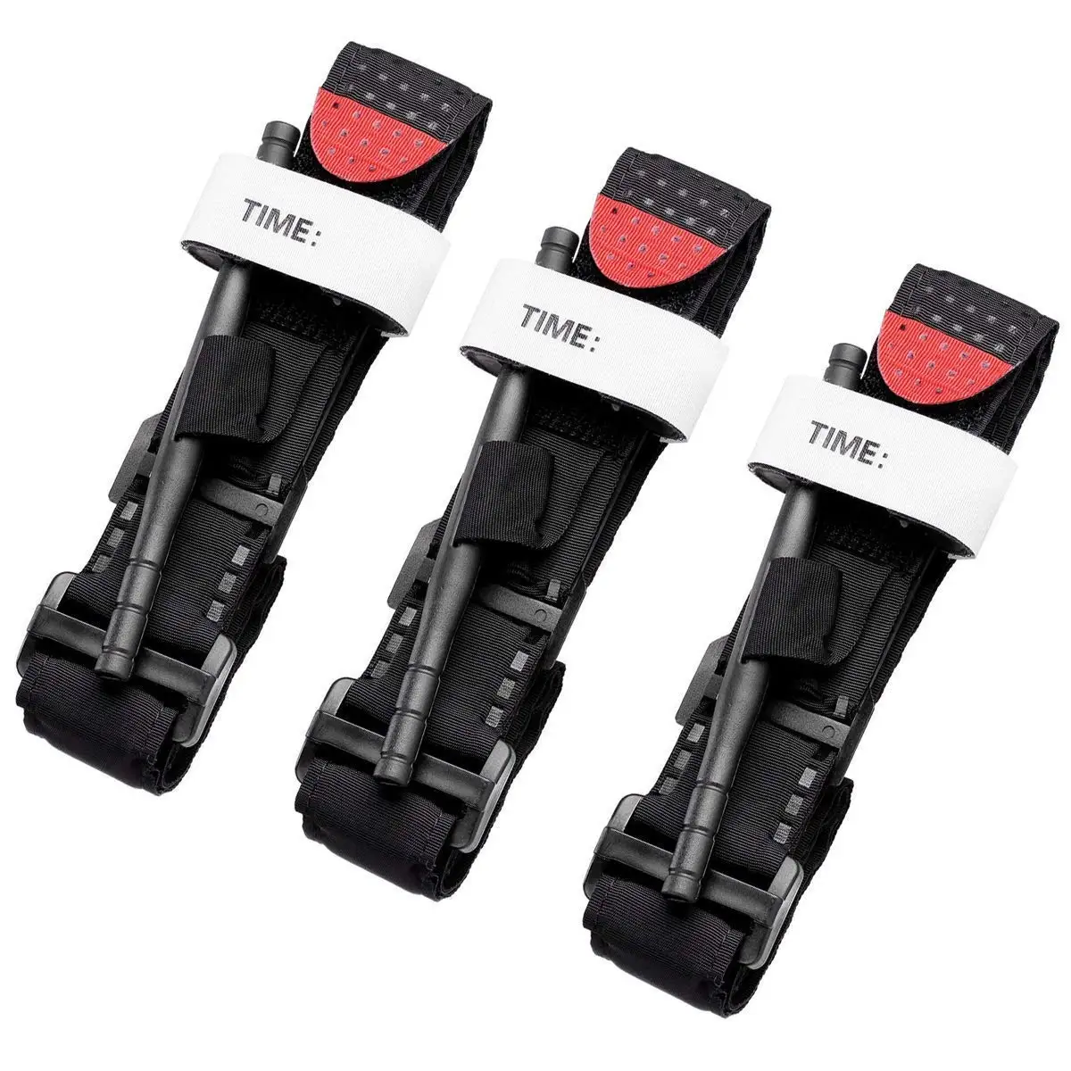 

3 Packs Safety Military Tourniquet Survival Tactical Combat Tourniquets Spinning Medical Emergency Belt Outdoor Camping