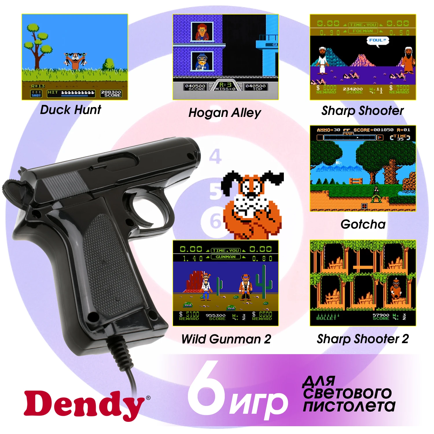 Игровая приставка Dendy Junior 300 игр
