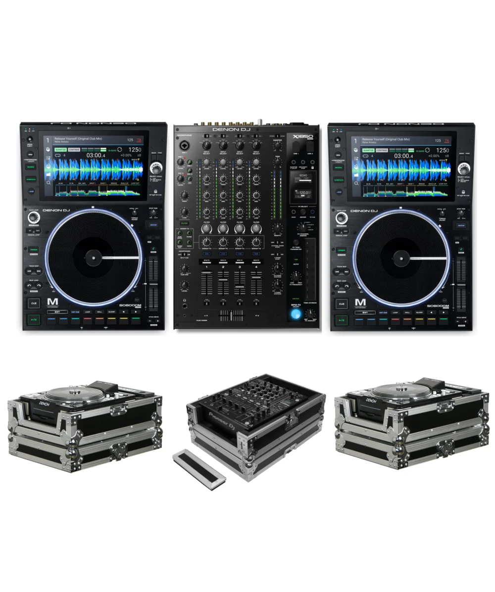 Рисунок 6 - DENON DJ SC6000M плееры + DENON DJ X1850 микшер
