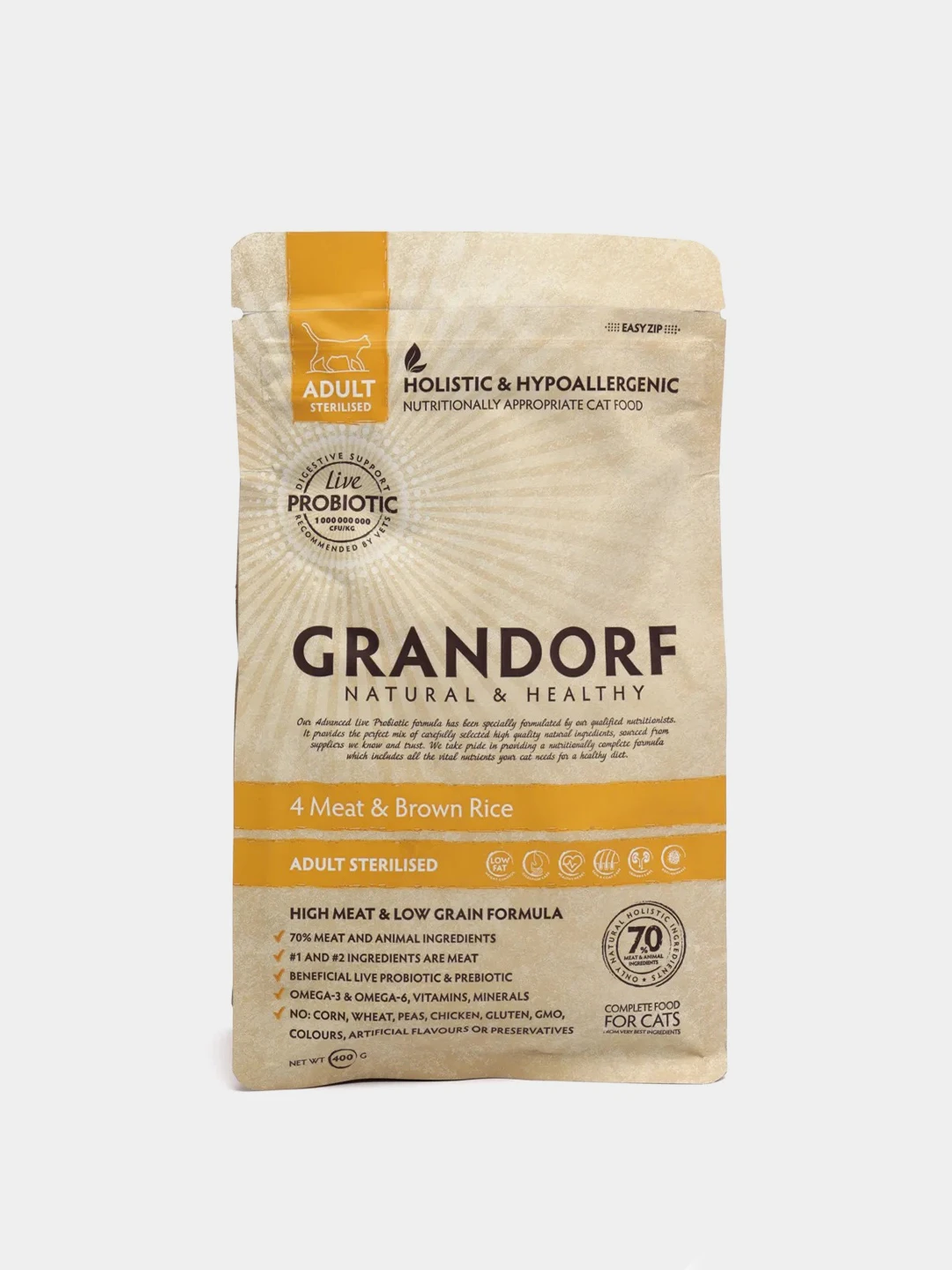 грандорф для кошек стерилизованных отзывы сухой