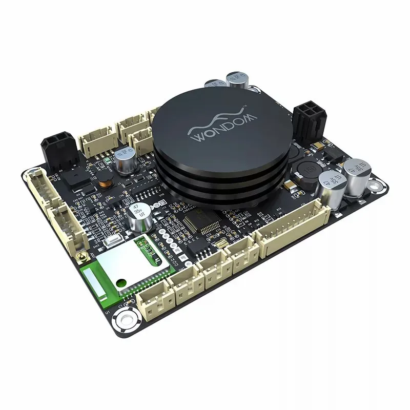 Berrybak 2x50 Вт плата аудиоусилителя класса D с Bluetooth 5.0 QCC3034 и ADAU1701 DSP - JAB3+ для домашнего