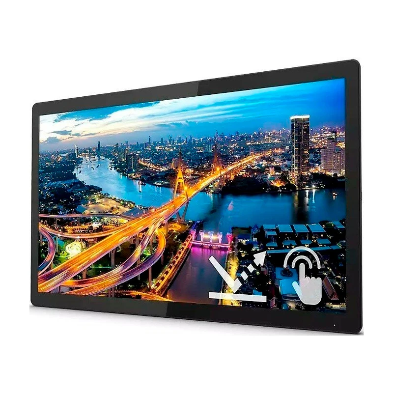 Монитор Philips 242B1TFL/00 23.8" IPS сенсорный разрешение 1920x1080 75 Гц 5 видеовходов USB портов