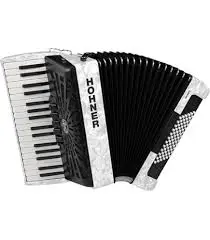 Фото Аккордеон Hohner Bravo III 72 с синими сильфонами, черный]/[ №1