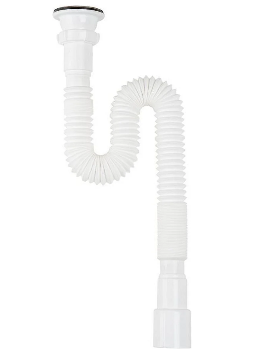 G116 сифон. K216 гибкая труба ани 1 1/4"х40/50 удлин. сифон virplast мини элит. гофросифон 1. сифон гофрированный "vir" с нерж.