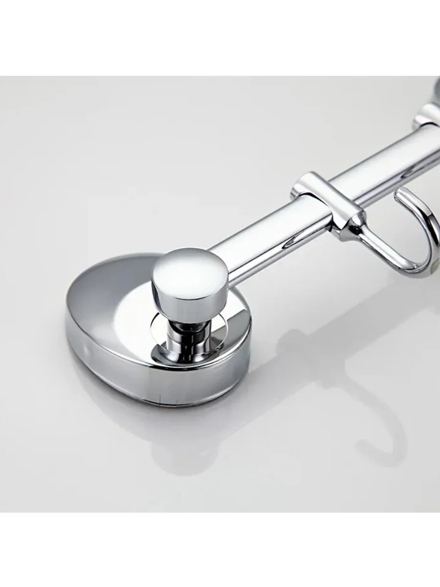 HAIBA  Крючки для ванной и кухни (для полотенец) настенные металлические 6 крючков