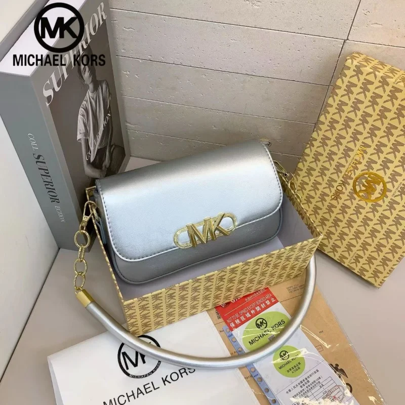 Фото Женская повседневная и модная сумка-кроссбоди MICHAEL KORS, сумка через плечо, из гладкого материала PU, дорожная сумка. №1