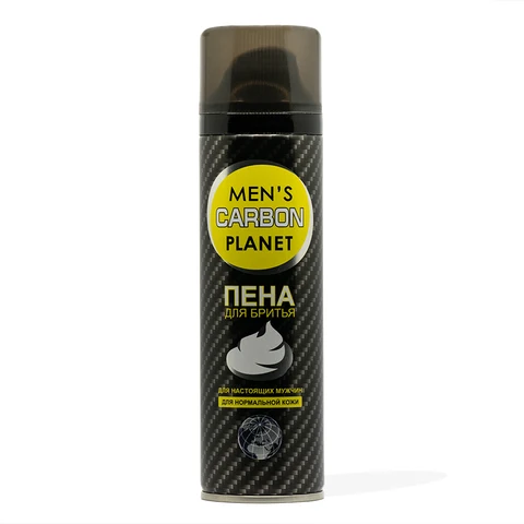 Пена для бритья Men's Planet Carbon для нормальной кожи 200 мл (фото)
