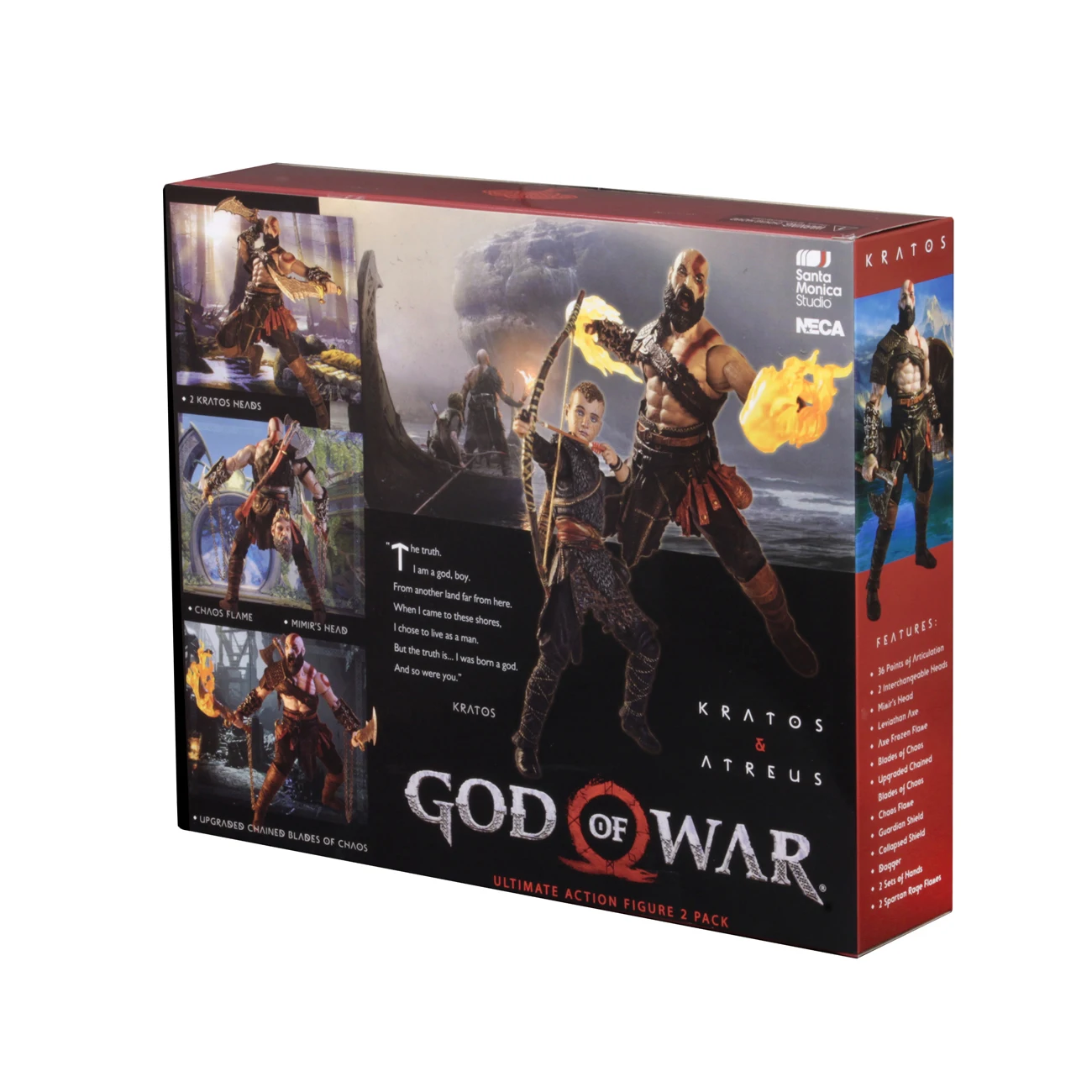 Фигурка Neca God of War Ultimate Kratos Atreus Action Figure 2 Pack 1:12 Game Collection |