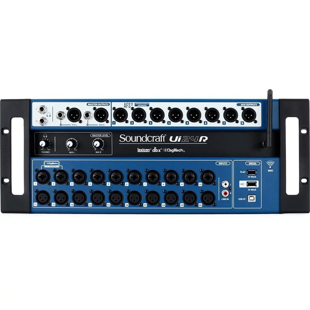 

Распродажа больших скидок на бесплатную доставку Soundcraft Ui24R 24-канальный цифровой миксер