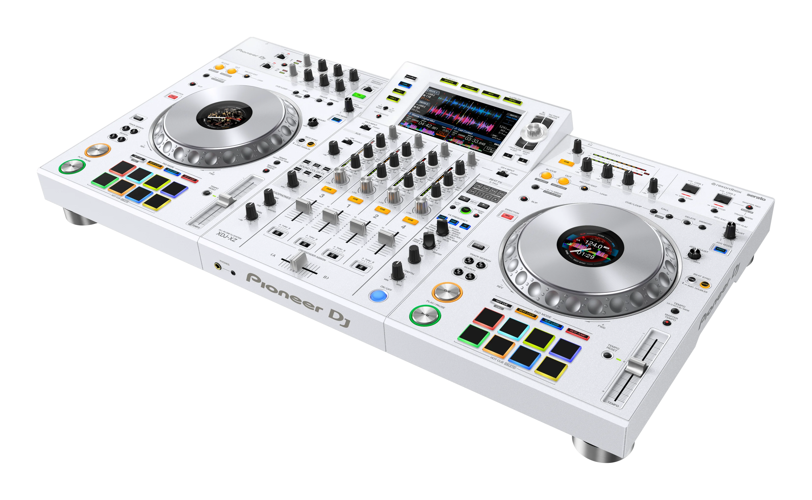 

Высокоскоростная профессиональная 4-канальная диджейская система Pioneer DJ, белая, новые продажи