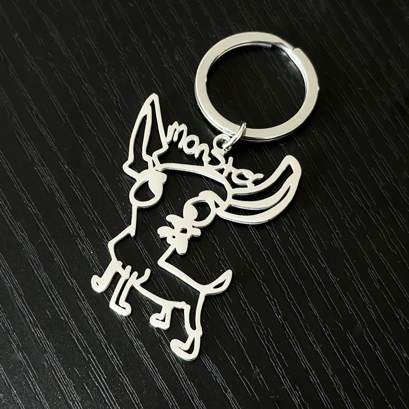 Брелок для детского рисования на заказ индивидуальный логотип брелок из