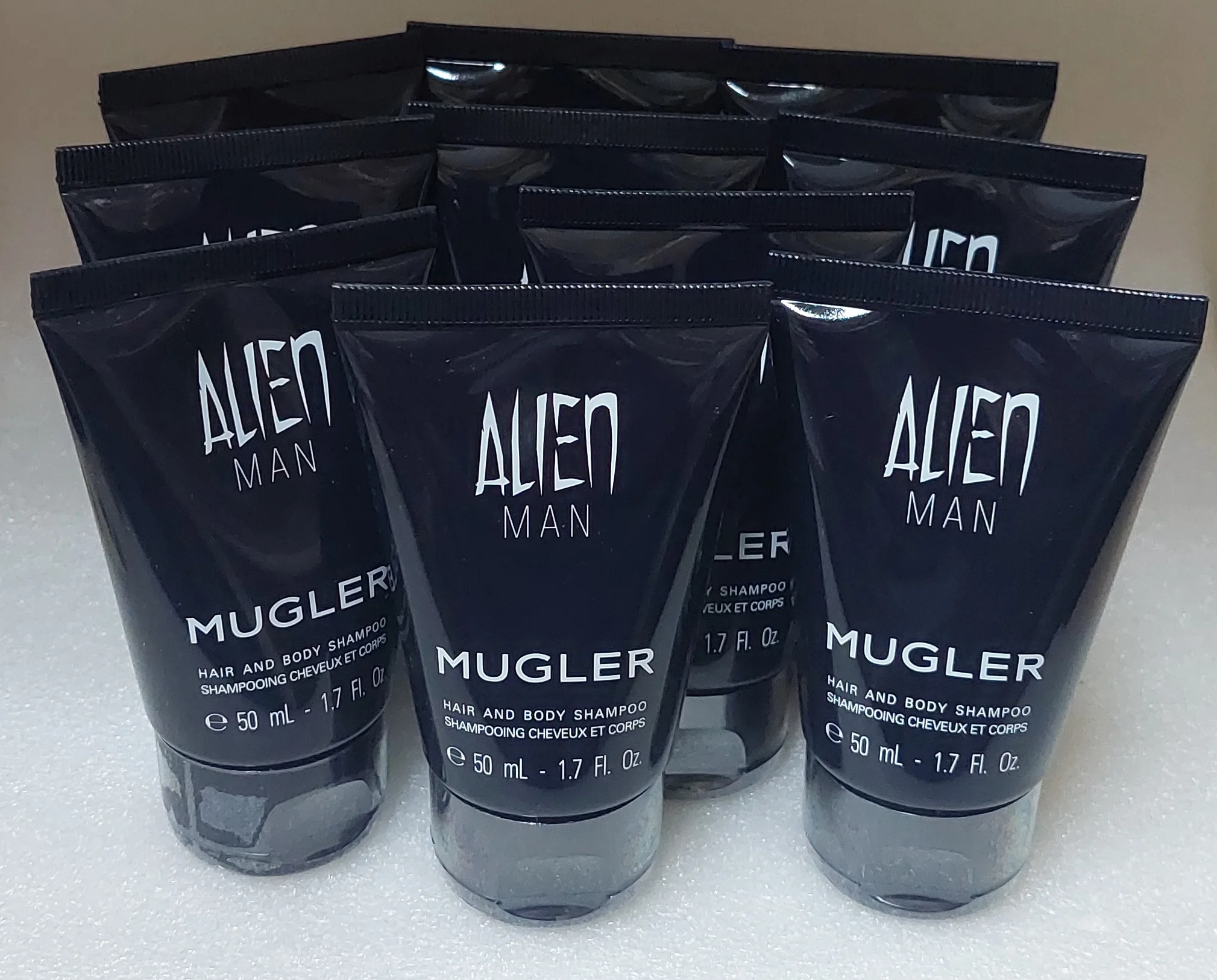 MUGLER Шампунь для тела и волос Alien Man (10 по 50 мл.)