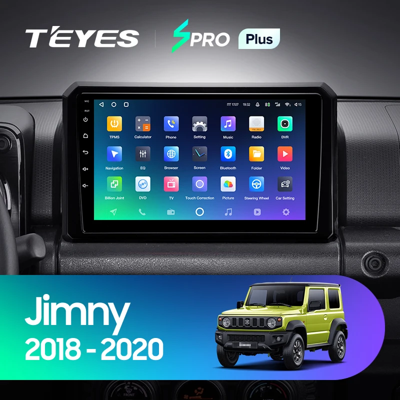 TEYES SPRO Plus Штатная магнитола For Сузуки Джимни JB64 Suzuki Jimny 2018 - 2020 Android 10 до 8-ЯДЕР 6 + 128ГБ