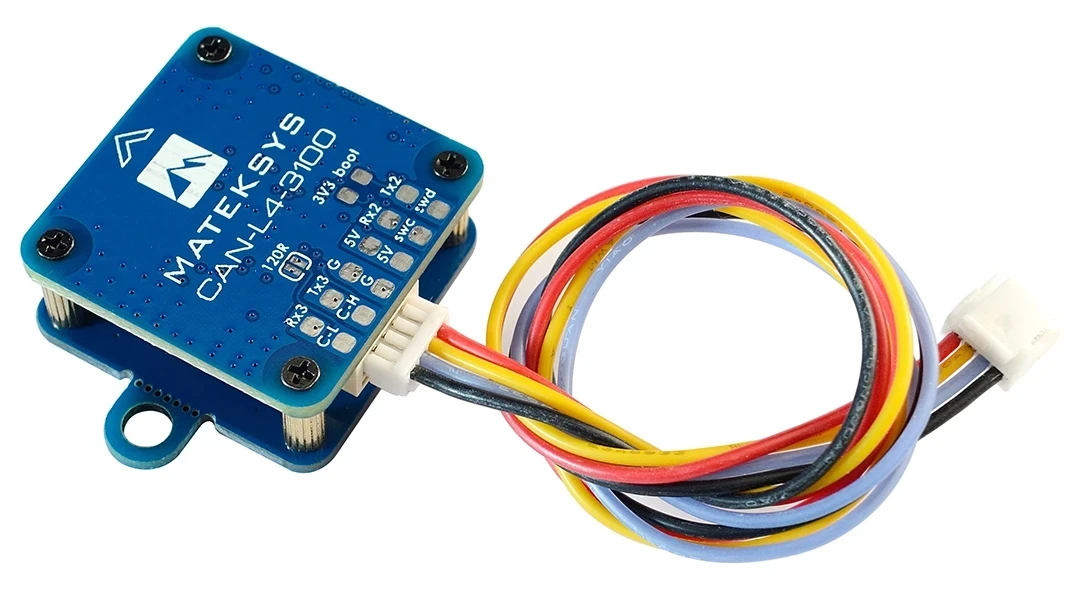 Фото Магнитометр MATEKSYS CAN-L4-3100 RM3100 6G с защитой от помех, GPS-геомагнитный датчик для БПЛА/дронов №5