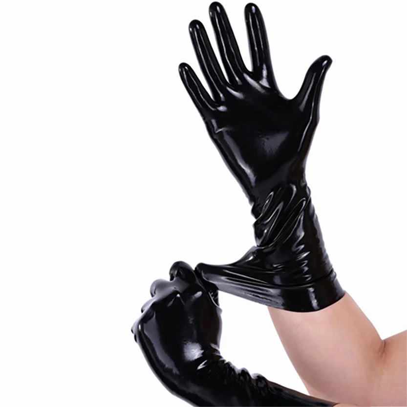 

long sexy gloves women fetish gloves gummi latex bodysuit submissive for women sexy gloves fetish Lingerie