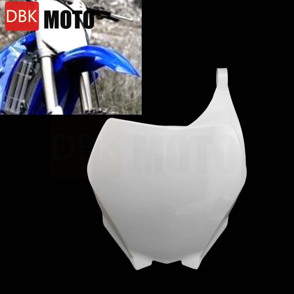 Передняя номерная табличка для мотоцикла Enduro для мотоцикла Yamaha YZ250F YZ450F YZ125 YZ250 WR450F 2006-2019 Передняя пластина для мопеда мотоцикла