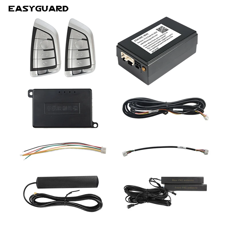 

EASYGUARD PKE Entry Auto Lock Unlock подходит для автомобилей с заводской кнопкой запуска OEM, корпус BMW F, корпус G MINI, окно вверх вниз