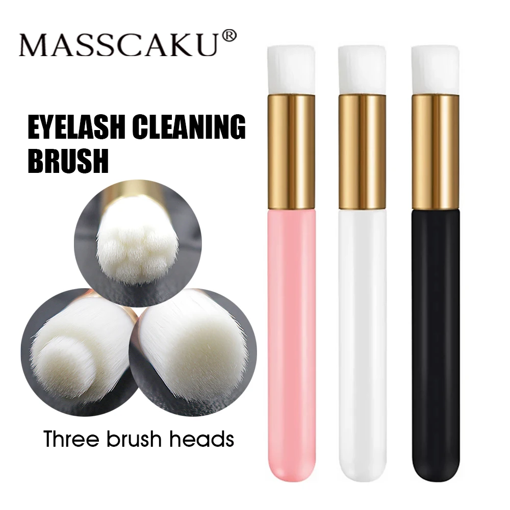 

MASSCAKU Eyelashes Extension Cleaning Brush Nose Brushes Lash Grafting Tools Blackhead Cleaner Brushes Supplier
