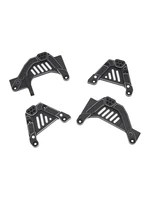 meus 16 scale rc car aluminum alloy front rear shock mount shock towers for axial scx6 axi05000 wrangler
