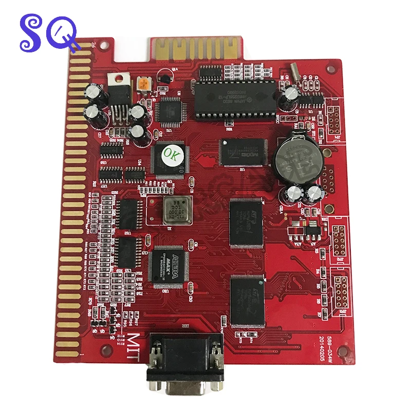 Casino Slot Game 7X in 1 Jamma MultiGame Motherboard Red Gambling Game PCB Board Poker Jakpot for Gambling Machine