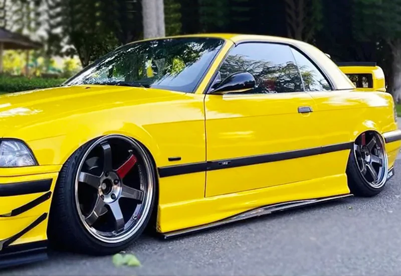 

M3 Style Side Skirt For BMW E36 Lower extension lip