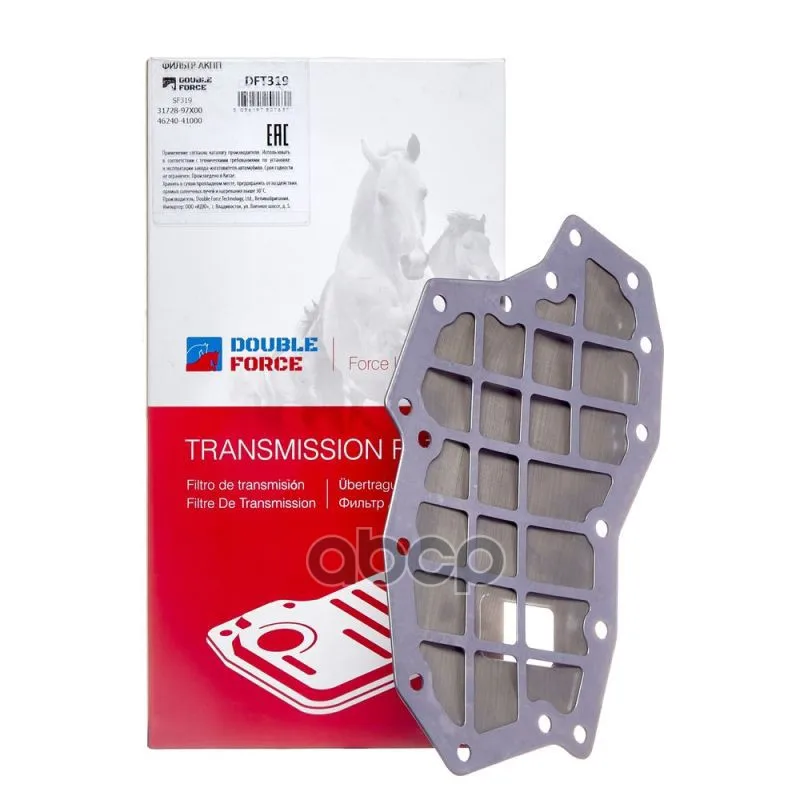 Фильтр Акпп Double Force 46240-4c000 / 31020-1ba0d / 31728-97x00 DOUBLE FORCE арт. DFT319