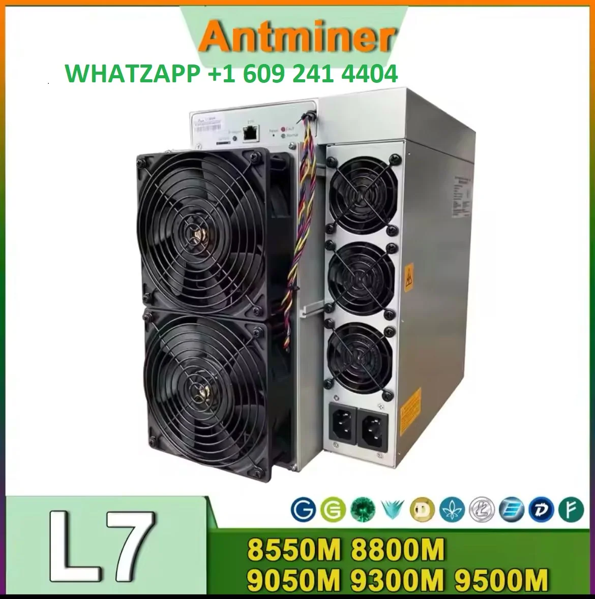 ST JANUARY SALES New Antminer L7 Miner, ASIC Mining Machine доступен на складе (art.: 3920cbff32ea8) - 3920cbff32ea8