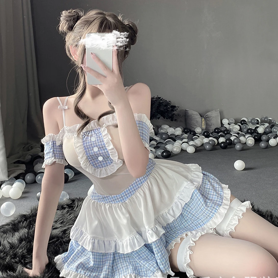 

Прямая поставка, Женский эротический костюм для косплея, сексуальное нижнее белье для ролевых игр, сексуальная соблазнительная форма служа...