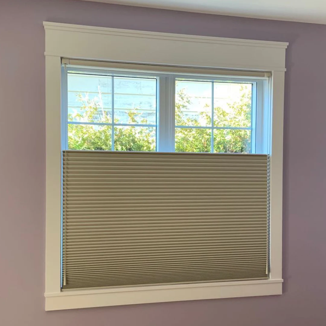 Топ-даун ботом ап тканевые жалюзи