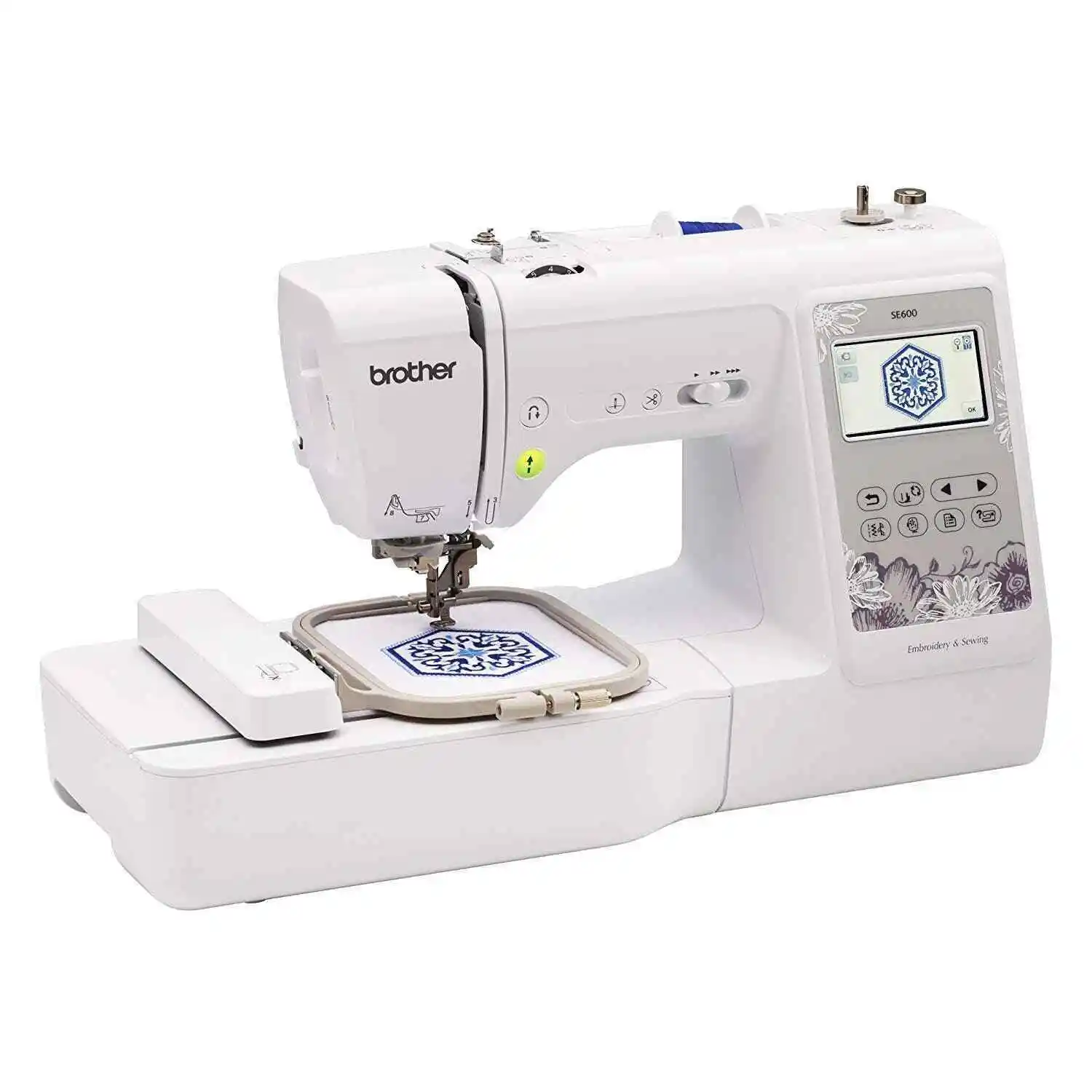 

NEW PROMO Brother SE600 Sewing and Embroidery Machine, 80 Designs, 103 Built-In Stitches Hot