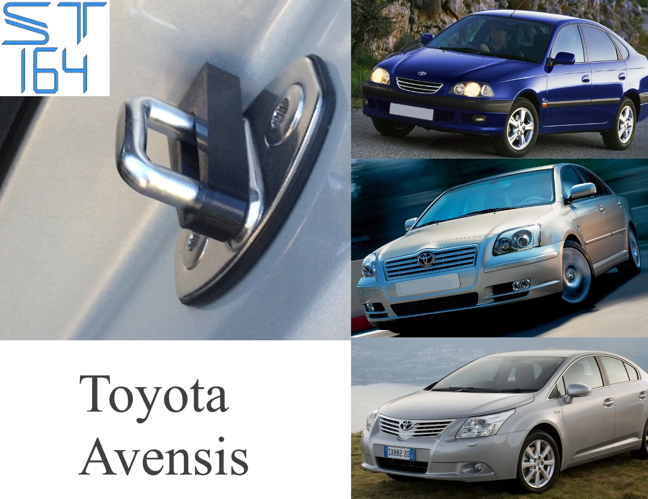 Демпферы замков дверей Toyota Avensis | Автомобили и мотоциклы