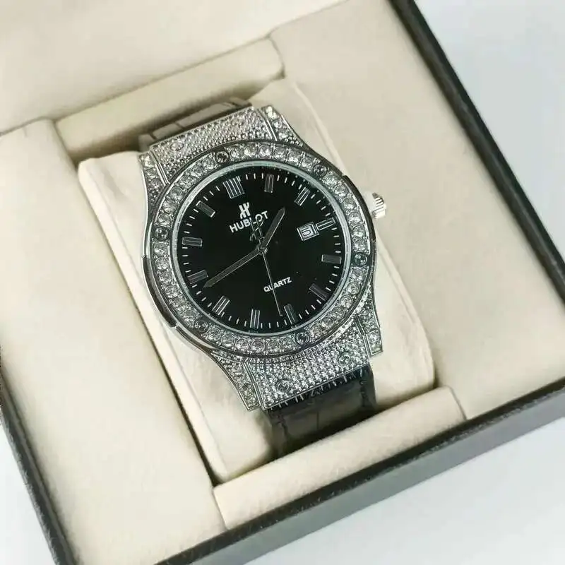 точная копия 1:1 Модные Деловые Hublot Style 2024 Осень Зима Новые Роскошные Кварцевые