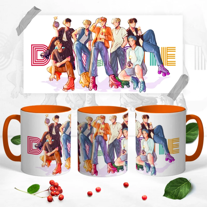 Керамическая кружка &quotBTS (방탄소년단) ɽynamite'&quot 330 мл 1 шт. |