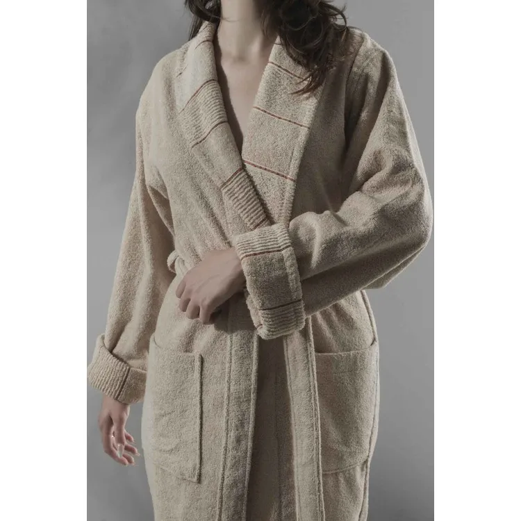Cottonmania Carmine Robe Dust - очень мягкий, современный и индивидуальный дизайн 100% хлопковый халат унисекс Salyaka