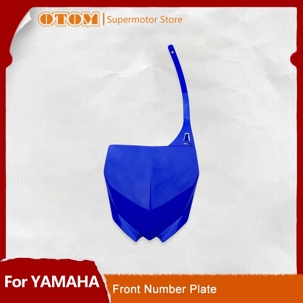 

OTOM передние номерные таблички для мотоцикла, держатель, панель, Пластиковый обтекатель, защитная крышка для YAMAHA YZ250F 2010-2013, аксессуары для кроссовых мотоциклов