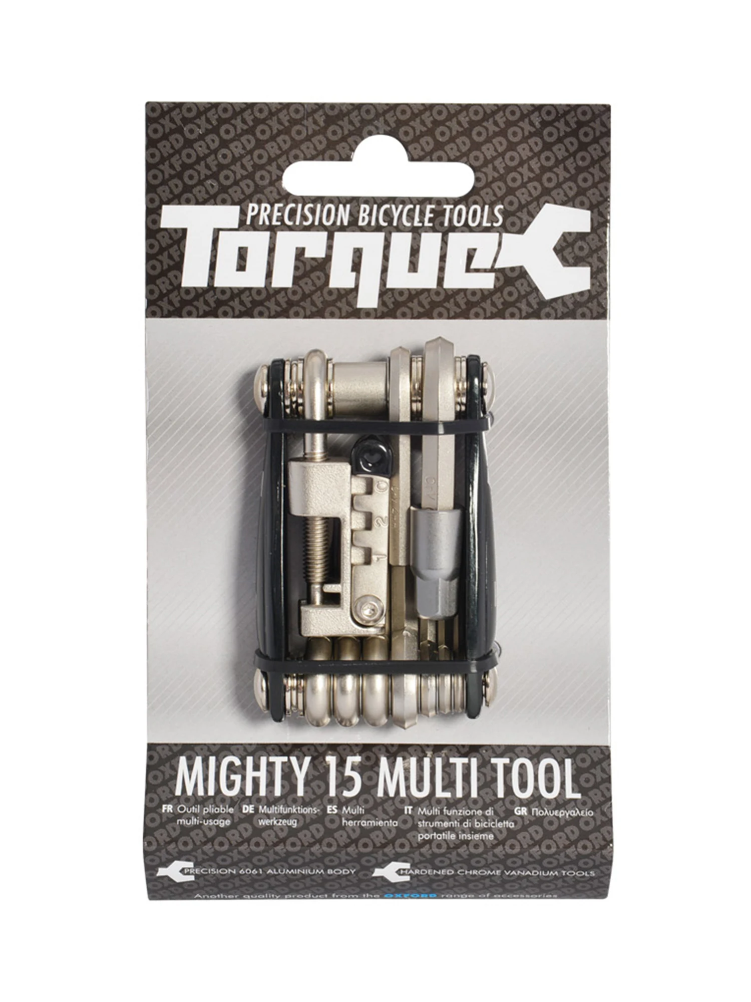 Мультитул велосипедный Oxford Mighty 15 Aluminium Folding Cycle Tool (б/р)