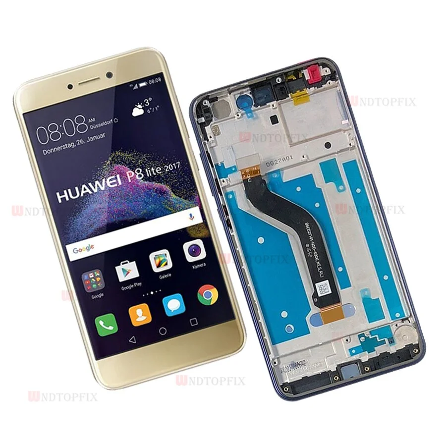 ЖК-дисплей для HUAWEI Honor 8 Lite сенсорный экран Diaplay с рамкой PRA-TL10 PRA LX1 LX3 - купить по