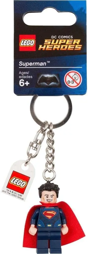 

Lego Super Heroes Superman Keyring Keychain 853590