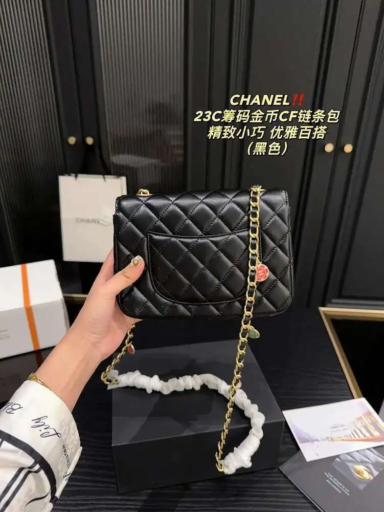 точная копия 1:1 Сумка Chanel Из ВолоВьей Кожи 19см*12см |