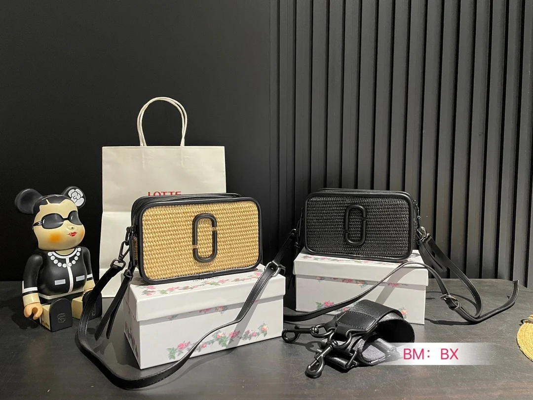 Marc Jacobs Cope 1: 1 2024 Новые женские сумочки кошельки сумки для почтальонов роскошные
