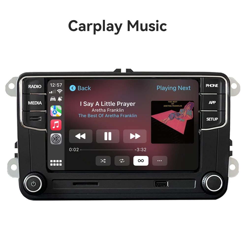 CarPlay автомобильное стерео DS RCD360 радио RCD330 головное устройство для VW Golf Polo MK5 MK6 Passat