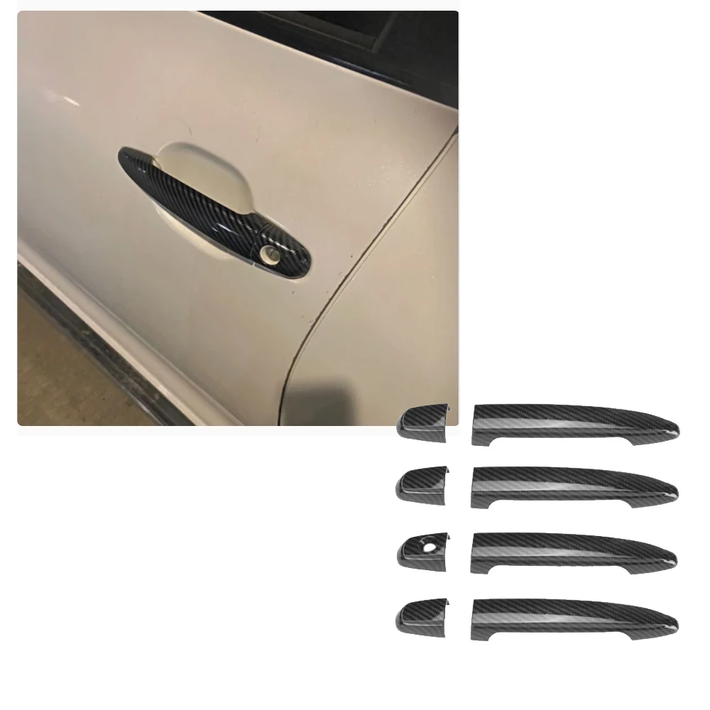 Крышка дверной ручки автомобиля для Toyota Premio Allion T260 2007 ~ 2021 хромированная задняя