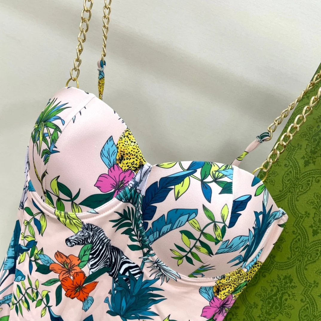 Женский Цельный КупальниК GUCCI