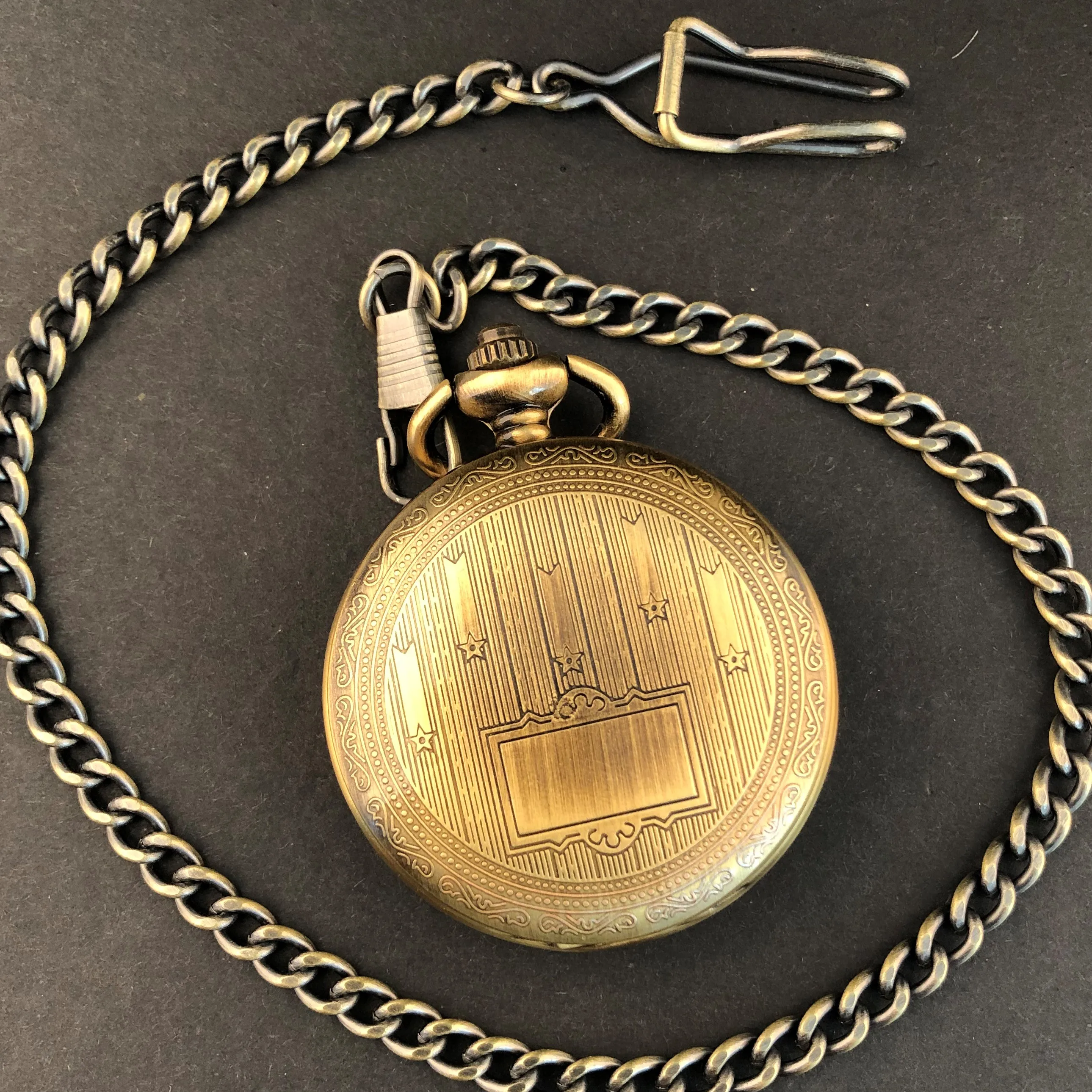 Top Gold Luxury Retro Mechanical Pocket Watches Hand-winding Fashion Casual Antique Pendant Clock with Chain Men Women Gift