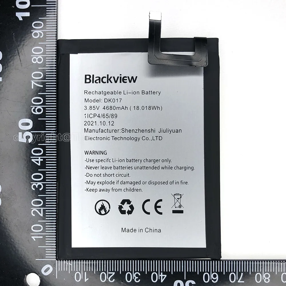 Оригинальный аккумулятор 4680 мАч A80 DK017 для Blackview Pro Plus 6 49 дюйма Фотоэлементы с