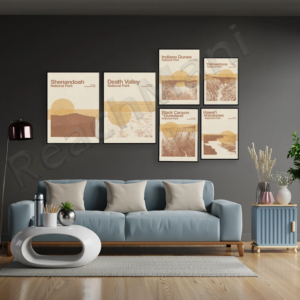 Печать на холсте ReachMani Дорожный пост Черного Каньона