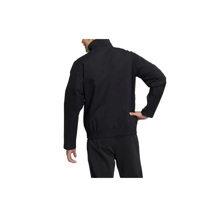 Спортивная куртка с воротником-стойкой Adidas Neo Colorblock мужская верхняя одежда